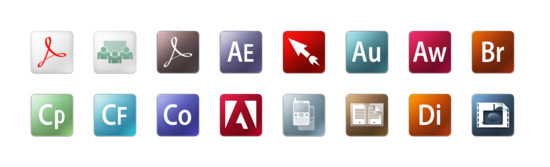 Adobe Creative Suite 3 图标专辑预览